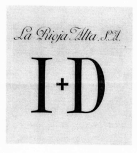 La Rioja Alta, S.L. I+D Logo (EUIPO, 25.06.2002)