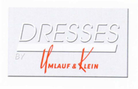 DRESSES BY UMLAUF & KLEIN Logo (EUIPO, 12.08.2002)