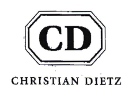 CD CHRISTIAN DIETZ Logo (EUIPO, 13.08.2002)