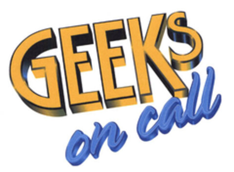 GEEKS on call Logo (EUIPO, 02.08.2005)