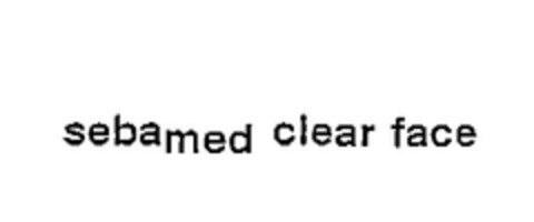 sebamed clear face Logo (EUIPO, 08/15/2005)