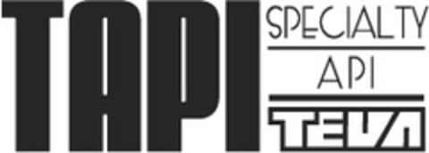 TAPI SPECIALTY API TEVA Logo (EUIPO, 21.07.2006)