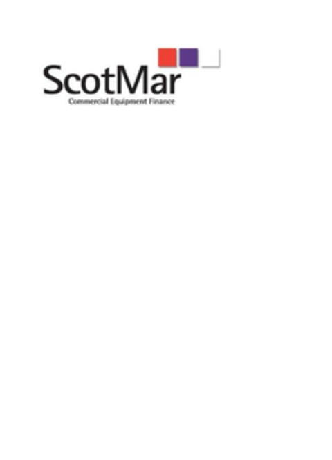 ScotMar Commercial Equipment Finance Logo (EUIPO, 30.10.2007)