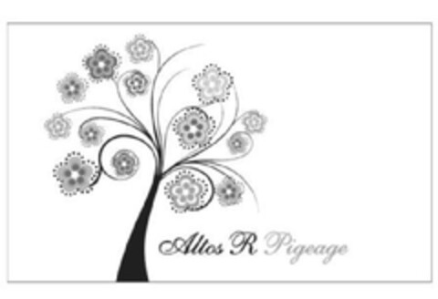 ALTOS R PIGEAGE Logo (EUIPO, 15.10.2009)