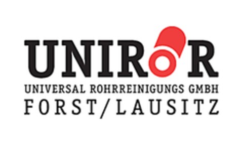 UNIROR UNIVERSAL ROHRREINIGUNGS GMBH FORST / LAUSITZ Logo (EUIPO, 09.09.2010)