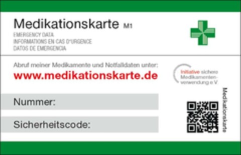 Medikationskarte Logo (EUIPO, 26.02.2014)