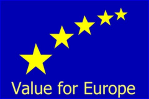 Value for Europe Logo (EUIPO, 04/09/2014)