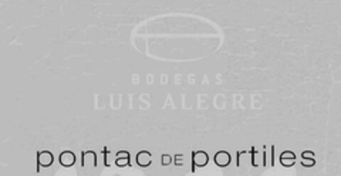 BODEGAS LUIS ALEGRE PONTAC DE PORTILES Logo (EUIPO, 16.05.2014)