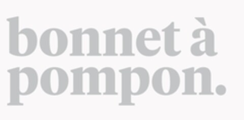 bonnet à pompon. Logo (EUIPO, 04.07.2014)