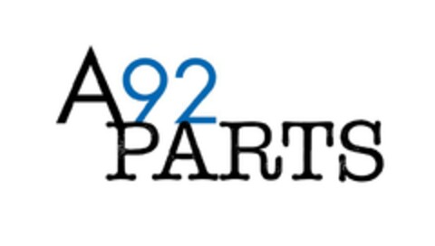 A92 PARTS Logo (EUIPO, 09.09.2016)