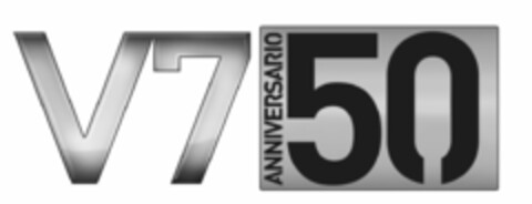 V7 ANNIVERSARIO 50 Logo (EUIPO, 04.11.2016)