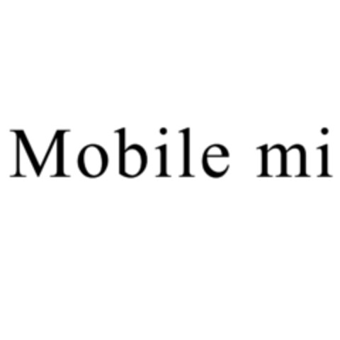 Mobile mi Logo (EUIPO, 20.04.2017)