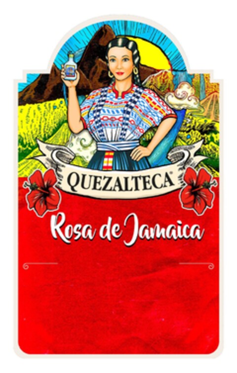 QUEZALTECA ROSA DE JAMAICA Logo (EUIPO, 09.05.2017)