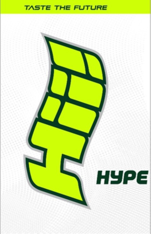 TASTE THE FUTURE HII! HYPE Logo (EUIPO, 08/31/2017)