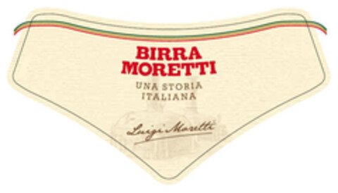 BIRRA MORETTI UNA STORIA ITALIANA LUIGI MORETTI Logo (EUIPO, 10/10/2019)