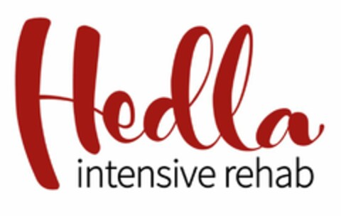 Hedla intensive rehab Logo (EUIPO, 11/16/2020)