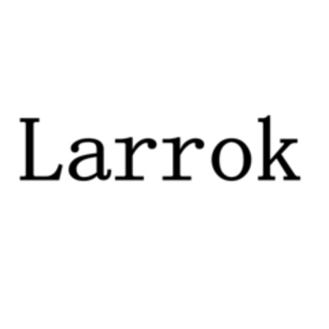 Larrok Logo (EUIPO, 25.11.2021)