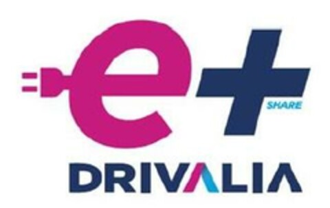 e + DRIVALIA SHARE Logo (EUIPO, 15.09.2023)