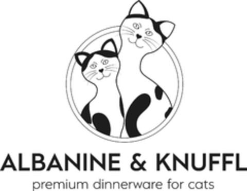 ALBANINE & KNUFFL premium dinnerware for cats Logo (EUIPO, 06/28/2024)