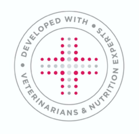 DEVELOPED WITH VETERINARIANS & NUTRITION EXPERTS Logo (EUIPO, 30.07.2024)