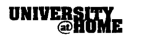 UNIVERSITY at HOME Logo (EUIPO, 30.01.2001)