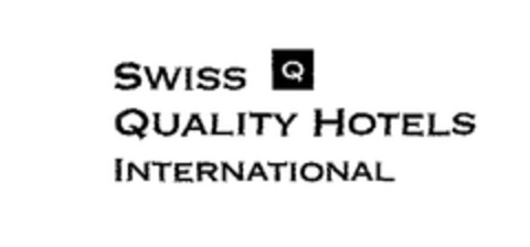 SWISS Q QUALITY HOTELS INTERNATIONAL Logo (EUIPO, 07.04.2004)