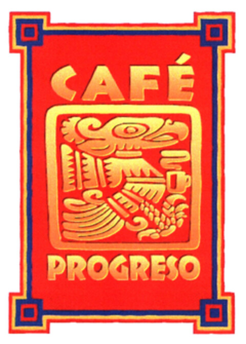 CAFÉ PROGRESO Logo (EUIPO, 07/19/2004)