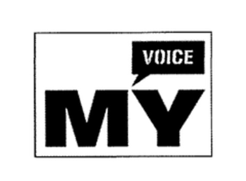 MY VOICE Logo (EUIPO, 05.04.2005)