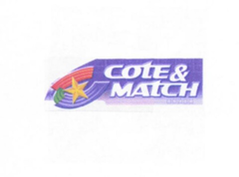 COTE & MATCH Logo (EUIPO, 31.08.2007)