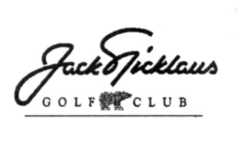 JackNicklaus GOLF CLUB Logo (EUIPO, 16.10.2007)