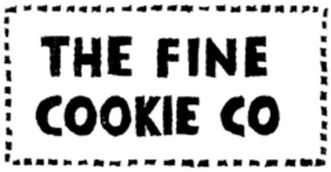 THE FINE COOKIE CO Logo (EUIPO, 10.07.2008)