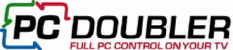 PC DOUBLER FULL PC CONTROL ON YOUR TV Logo (EUIPO, 10.03.2009)