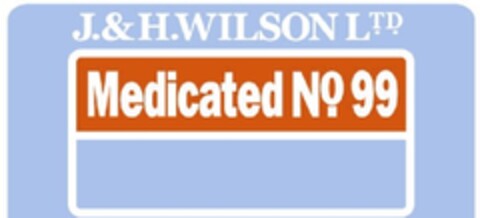 J.& H. WILSON LTD Medicated No. 99 Logo (EUIPO, 08.06.2010)