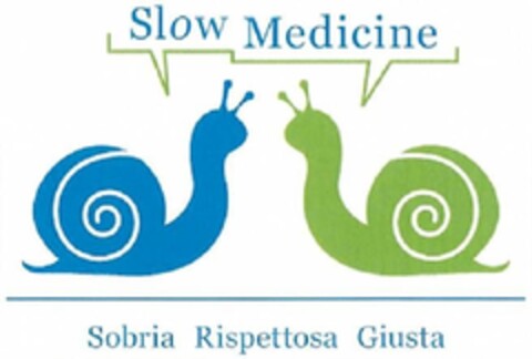 SLOW MEDICINE SOBRIA RISPETTOSA GIUSTA Logo (EUIPO, 16.01.2012)