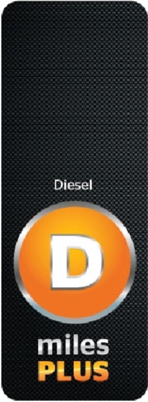 Diesel D miles PLUS Logo (EUIPO, 07/09/2012)