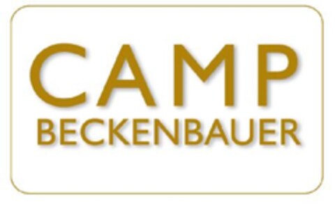 CAMP BECKENBAUER Logo (EUIPO, 12.04.2013)