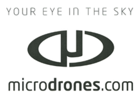 YOUR EYE IN THE SKY microdrones.com Logo (EUIPO, 20.08.2013)