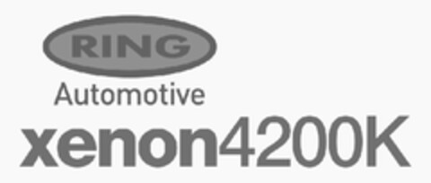 RING Automotive xenon4200K Logo (EUIPO, 16.10.2013)