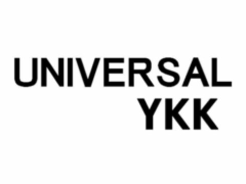 UNIVERSAL YKK Logo (EUIPO, 06.02.2014)