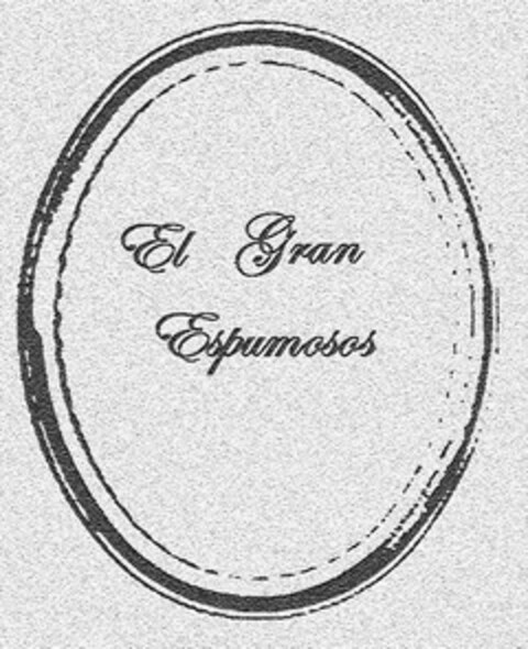 EL GRAN ESPUMOSOS Logo (EUIPO, 20.03.2014)