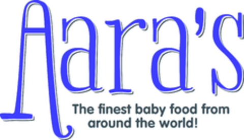 Aara´s The finest baby food from around the world! Logo (EUIPO, 01.07.2015)