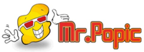 Mr. Popic Logo (EUIPO, 03/23/2016)