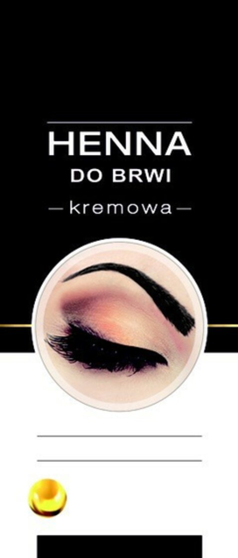 HENNA DO BRWI kremowa Logo (EUIPO, 06/13/2016)