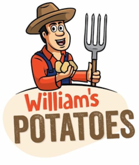 WILLIAM’S POTATOES Logo (EUIPO, 15.09.2016)