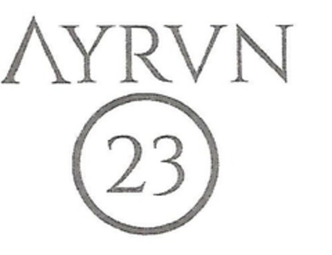 AYRVN 23 Logo (EUIPO, 05.10.2016)