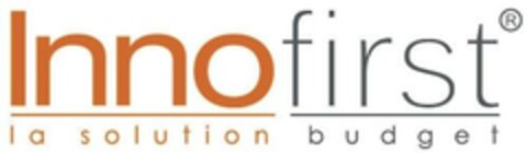 INNOFIRST LA SOLUTION BUDGET Logo (EUIPO, 18.10.2016)