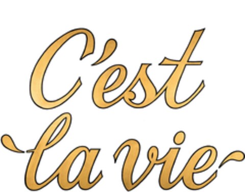 C'EST LA VIE Logo (EUIPO, 11.07.2017)