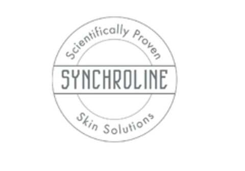 SYNCHROLINE Scientifically Proven Skin Solutions Logo (EUIPO, 09/19/2017)