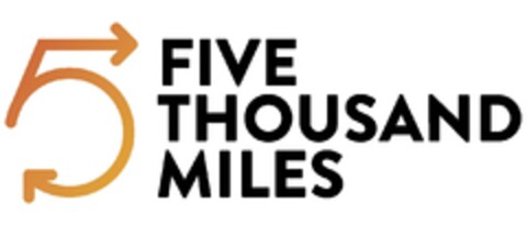 5 FIVE THOUSAND MILES Logo (EUIPO, 04/25/2019)