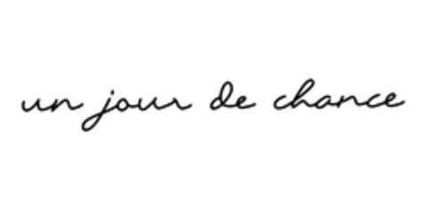 UN JOUR DE CHANCE Logo (EUIPO, 24.12.2019)